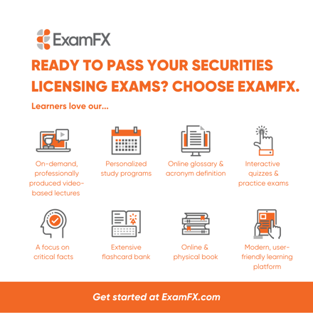 choose efx - securities exams